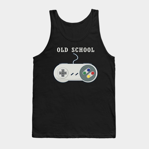 Old School Dad Gaming Tank Top by Sunoria